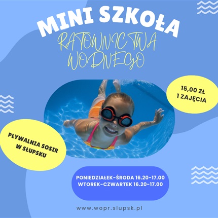 MINI SZKOŁA RATWNICTWA WODNEGO