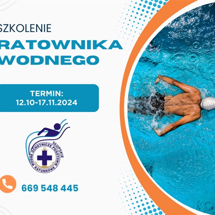 Szkolenie ratownika wodnego